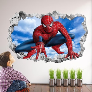 Spiderman Superhero Wall Decal Sticker Mural Poster Print Art Home Office Decor Spider Man - EA117