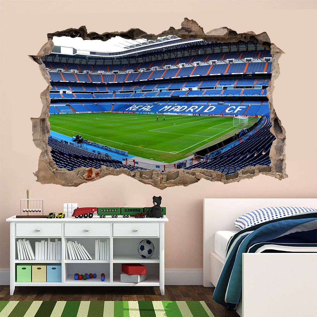 PHOTURT-Stade de football du Real Madrid, toile de fond d'anniversaire pour  enfants, thème sportif, polyester vinyle, accessoires de photographie  photo, Bernabeu - AliExpress