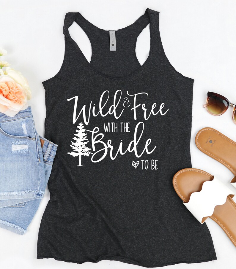 Mountain Bachelorette Party Tank Group T Shirts for Bride ...
