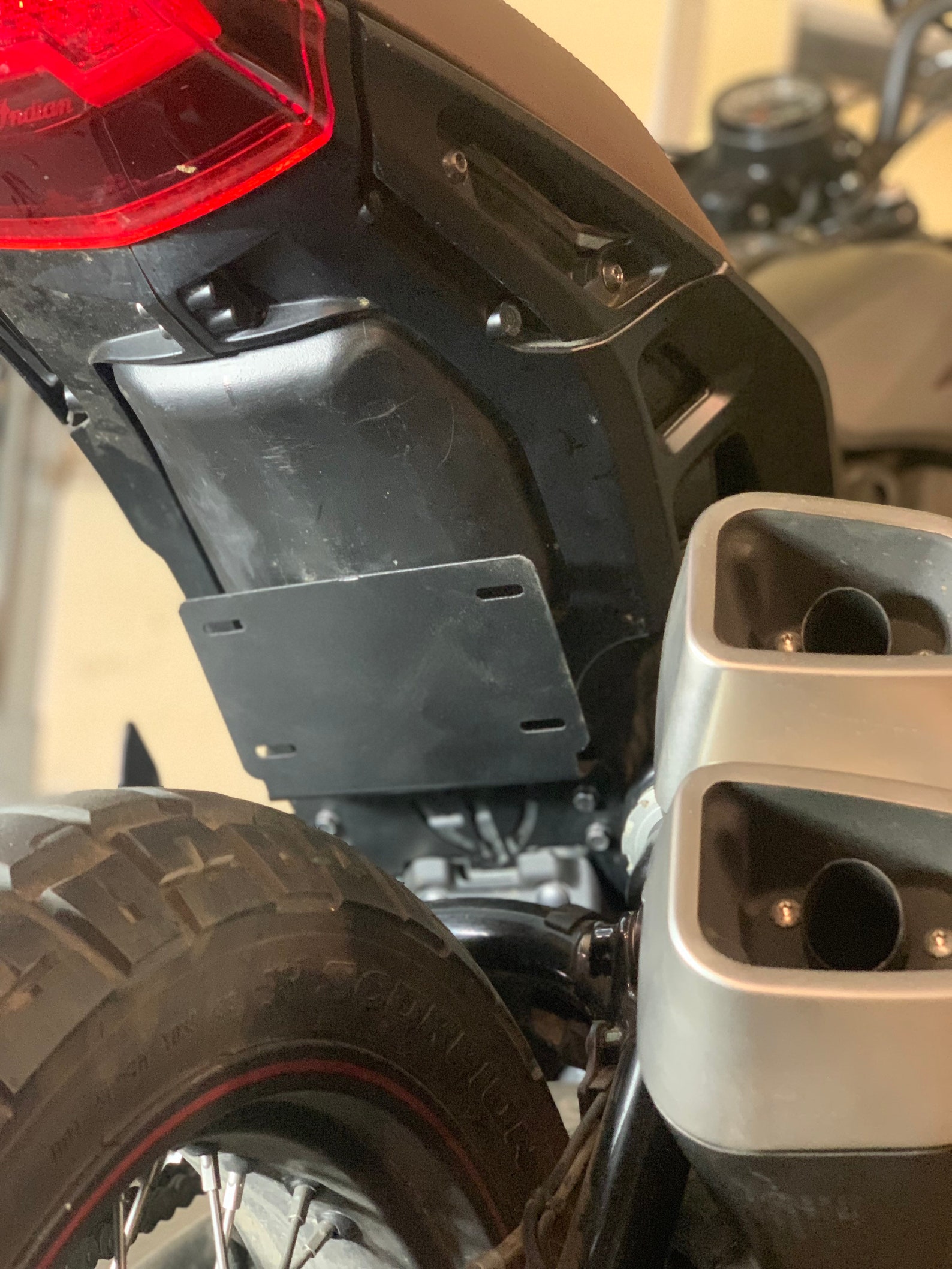 indian ftr 1200 tail tidy