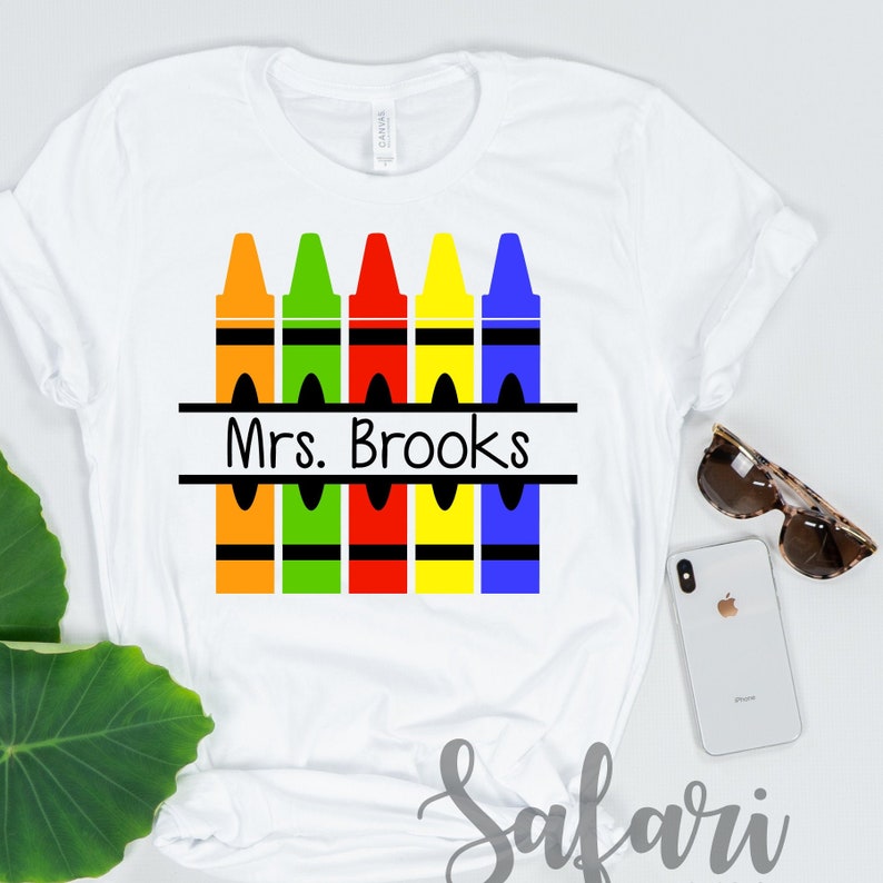 Download Crayons svg Crayon Name Plate svg Teachers Rule svg Back to | Etsy