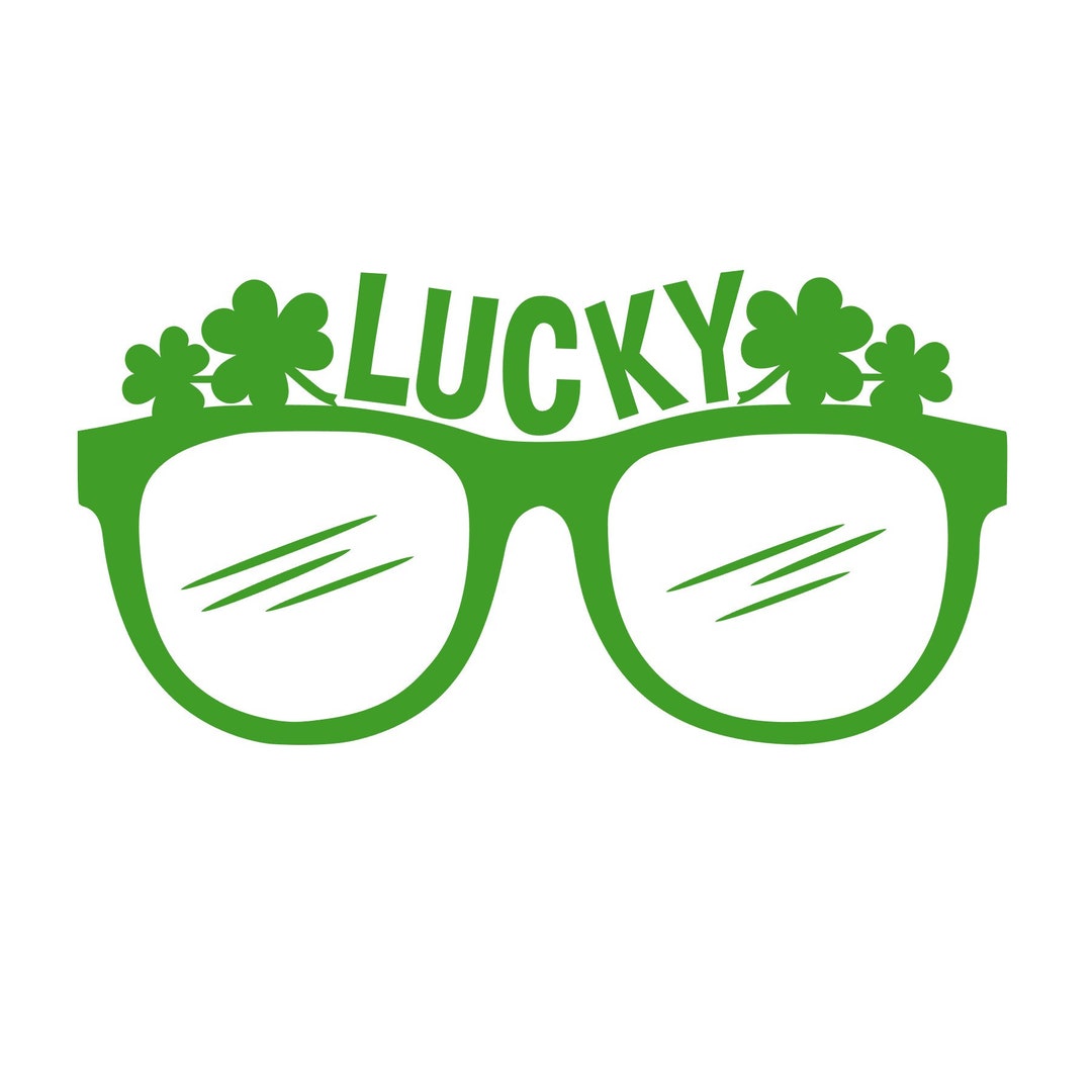 green st paddys day sunglasses