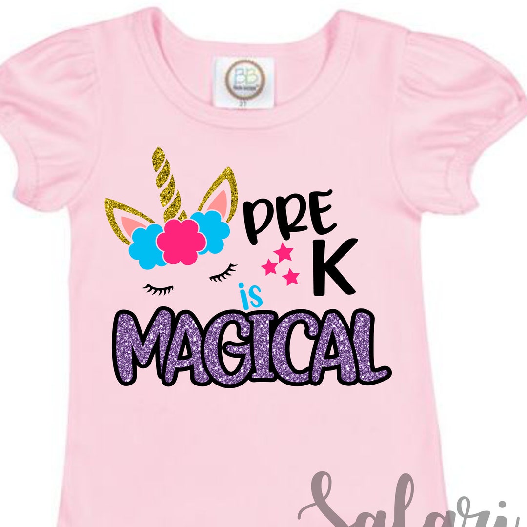 Pre-k is Magical Svg, Unicorn Svg, Back to School Svg, Pre K Svg ...