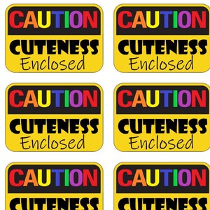 Functionele stickers_Cutioin Rainbow 32 stickers in een set