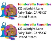 Snail Mail Saddle Address Labels