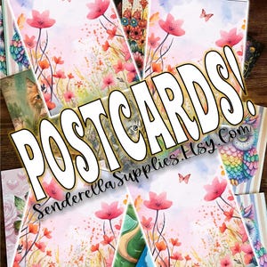 Carte Postale Fleur Printemps Rouge 3 27 2025