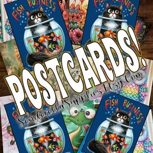 Cat Fish Business 7 3 2024 (4) Cartes postales