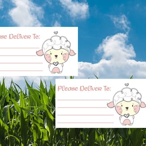 Sheep Please Deliver To Labels