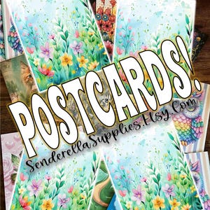 Carte Postale Fleurs Printemps Pastels 3 27 2025