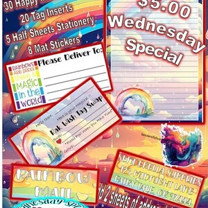 Rainbow Watercolors Wednesday Special (06-14-23)