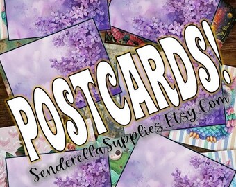 春の花と蝶 左上ポストカード 3 27 2025 - Etsy 日本