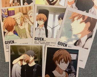 given anime stickers etsy