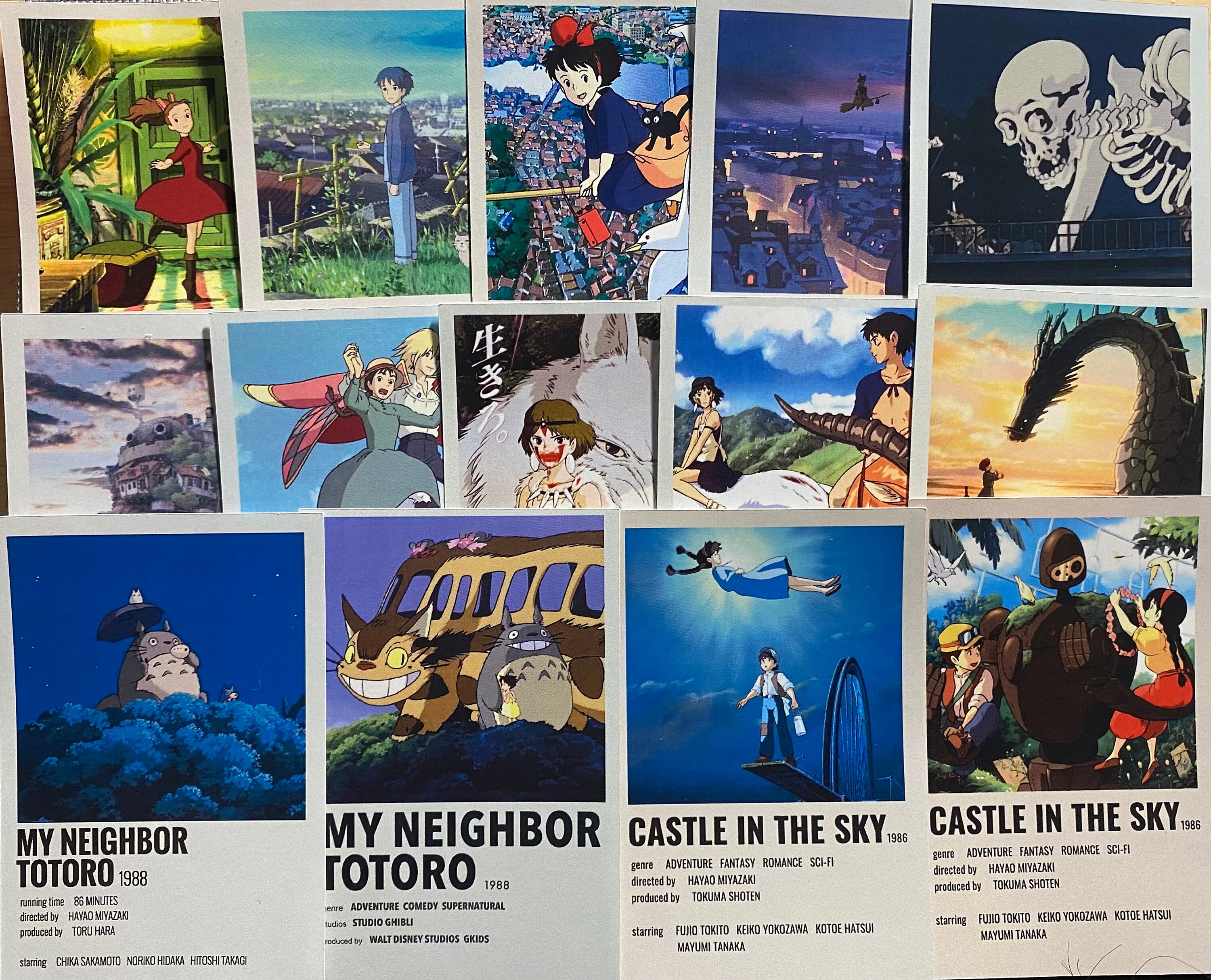 Minimalist Anime Stickers Studio Movies