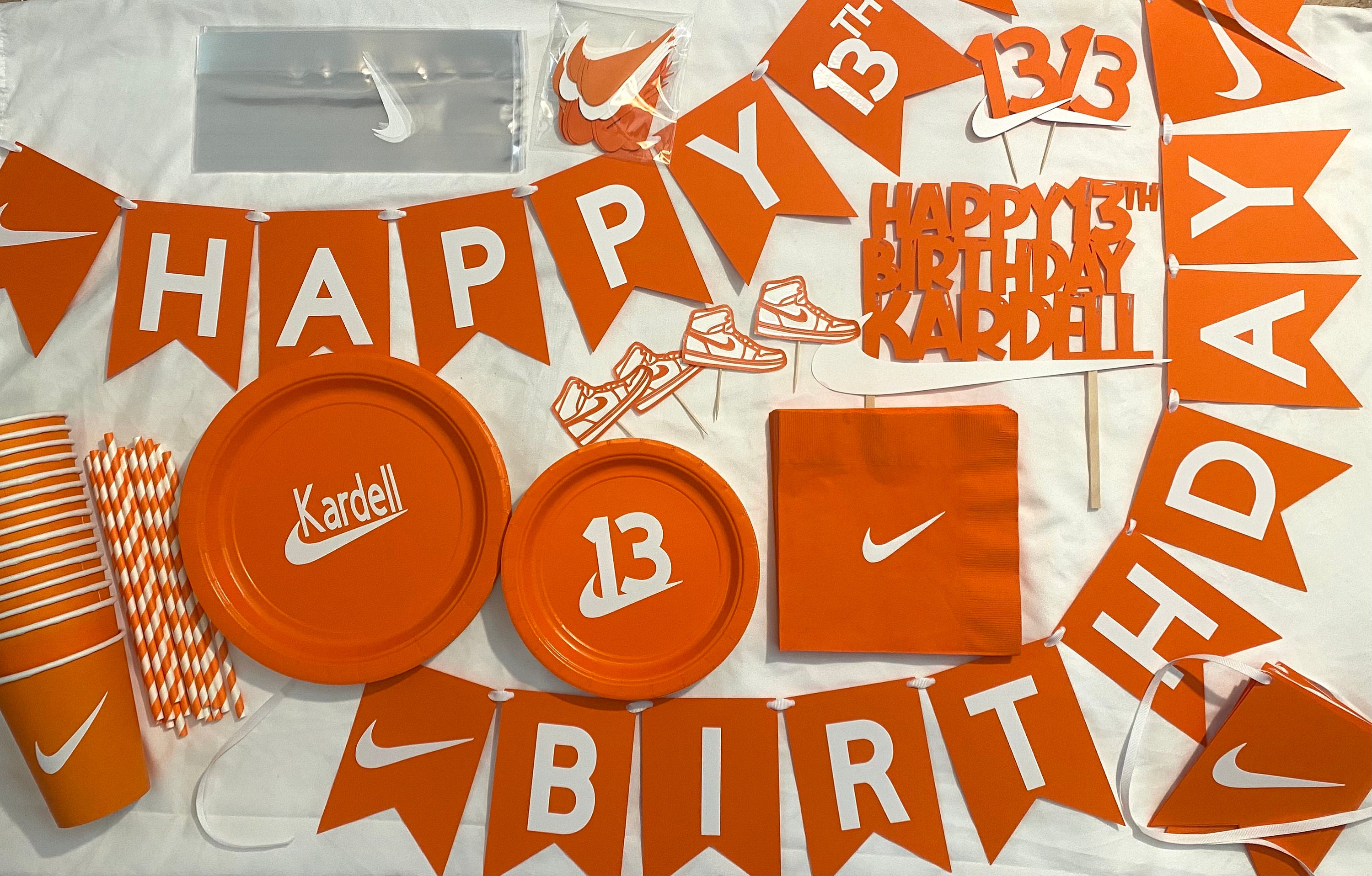 Nike Party Nike Party Bundle Nike Plates Nike Cups Nike Etsy