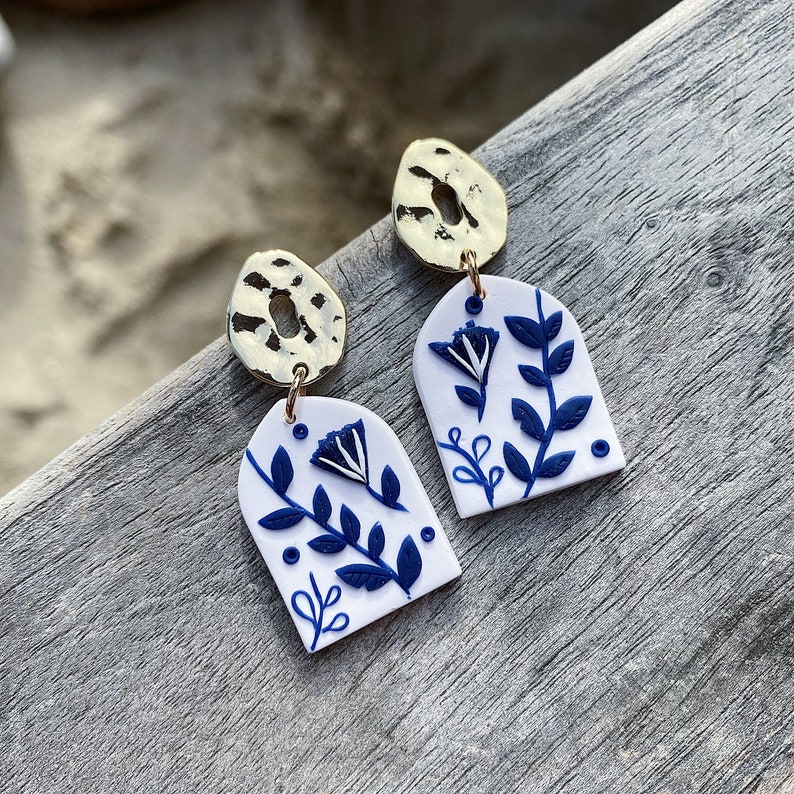 CHO v3 III Handmade Clay Earrings