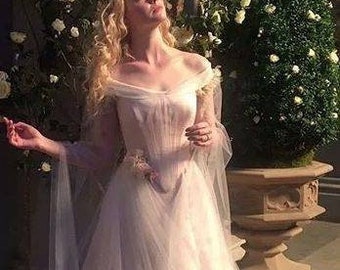 Aurora's wedding dress from the movie Maleficent 2