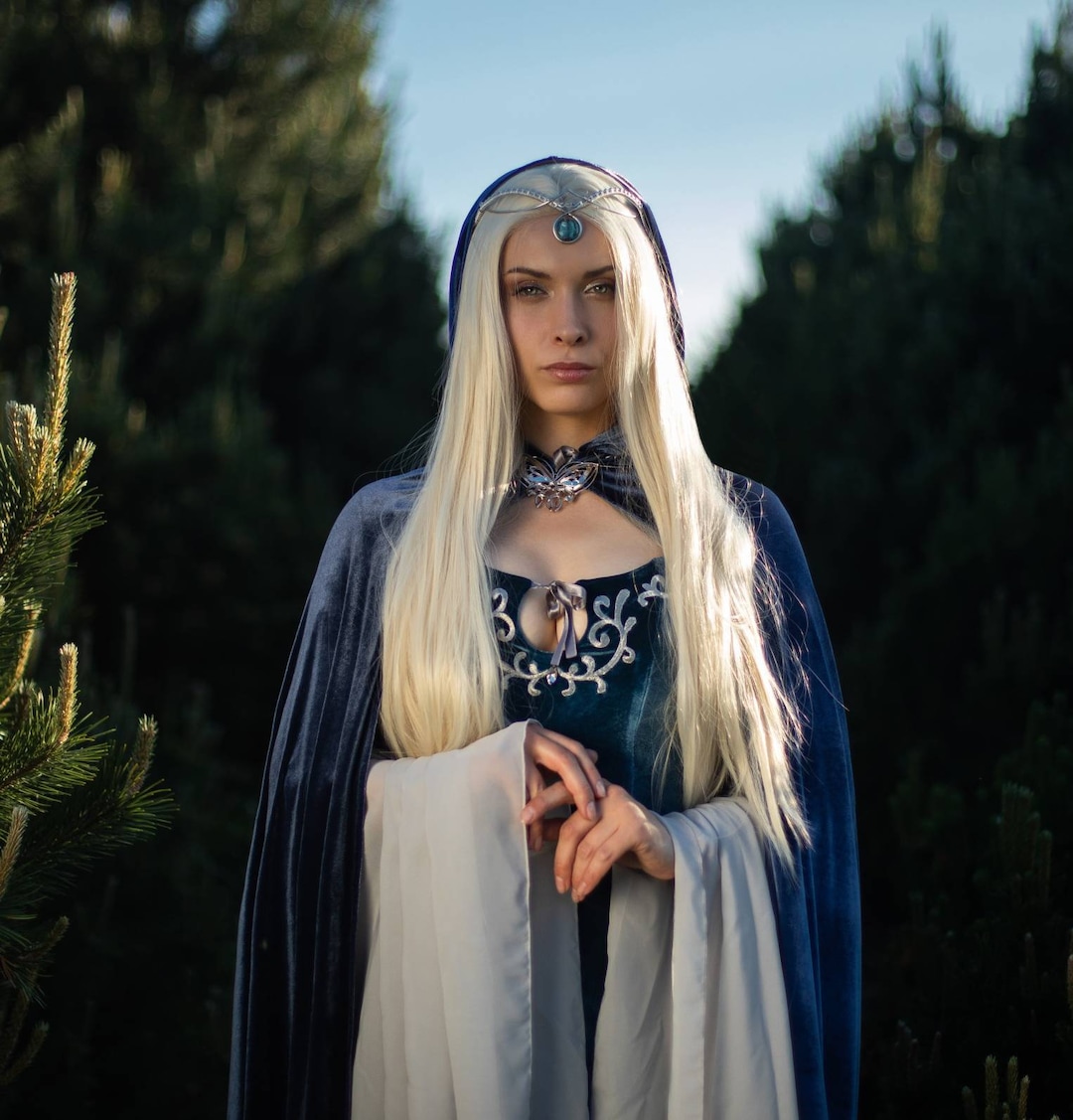 Cape Elfique Seigneur Des Anneaux Cape Arwen Undomiel. Manteau Еlven. Manteau avec une broche - Etsy France