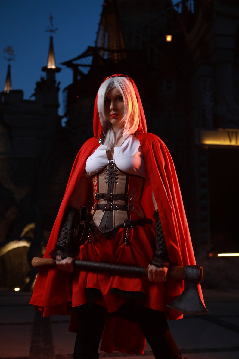 Red Riding Hood. Game woolfe the Red Hood Etsy