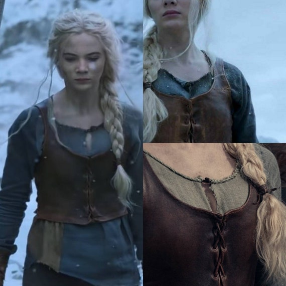 The Witcher Season 2 Netflix Ciri Cirilla Fiona Elen Cosplay Costume