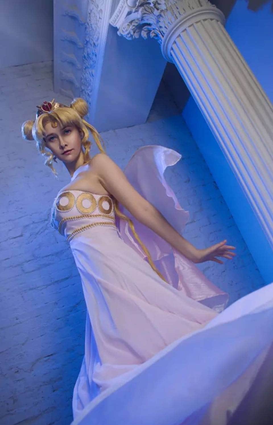 Vestido de luna marinera. Vestido de princesa Serenity con - Etsy México Vestido de luna marinera. Vestido de princesa Serenity con - Etsy México