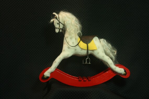 miniature rocking horse