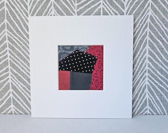 Abstract Textile Wall Art Fiber Art Decor