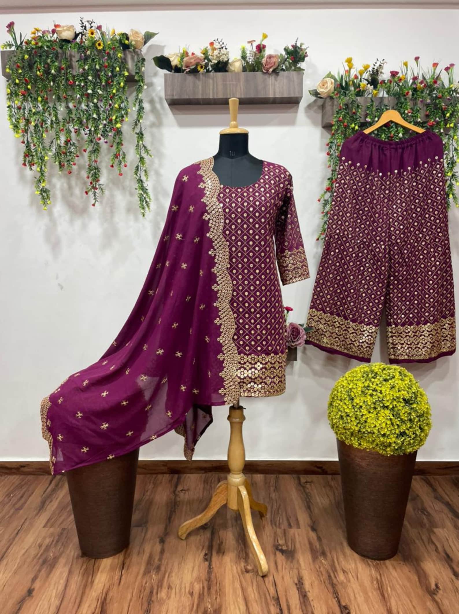 punjabi suits for lohri function