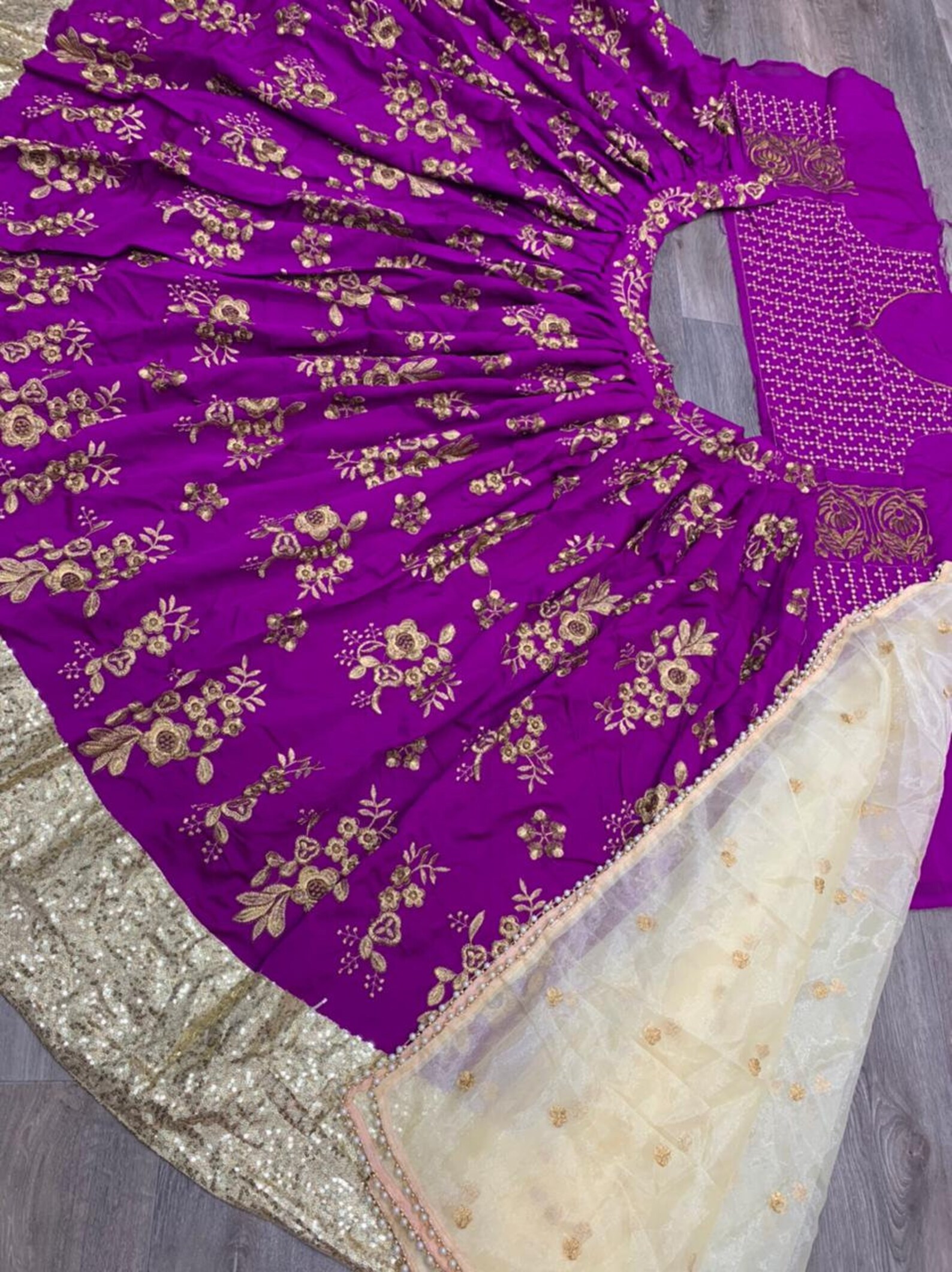 SABYASACHI wedding lehenga choli with heavy embroidery work | Etsy