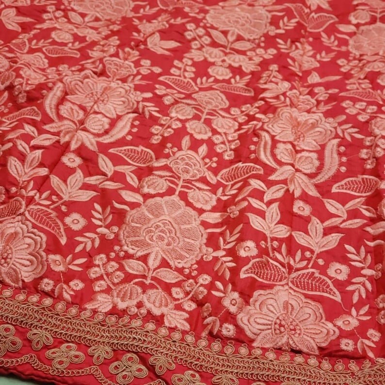 Tapetta Silk embroidery lehenga choli heavy embroidery ghagra choli designer lehenga choli summer wedding indian women lehenga