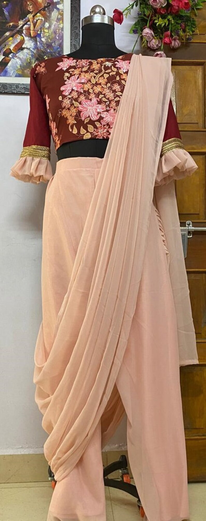 Stylish and latest fancy indo western outfit for women ...