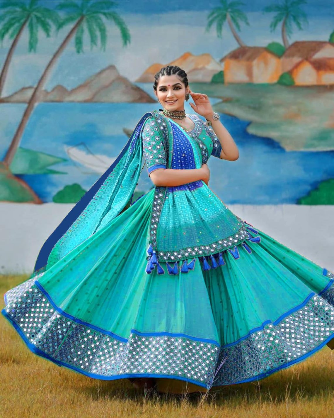 navratri ghagra