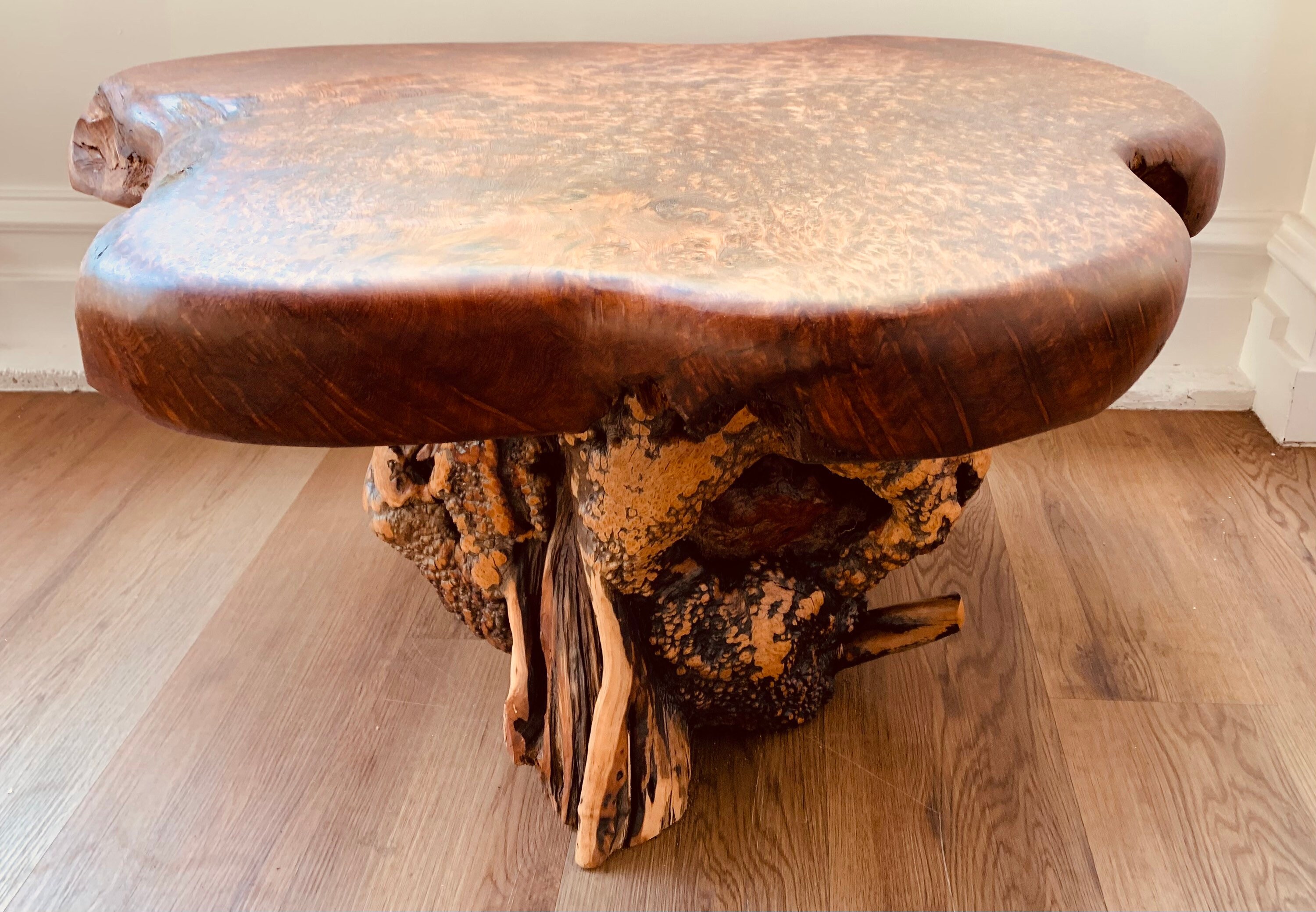 Redwood Lace Burl Coffee Table Etsy