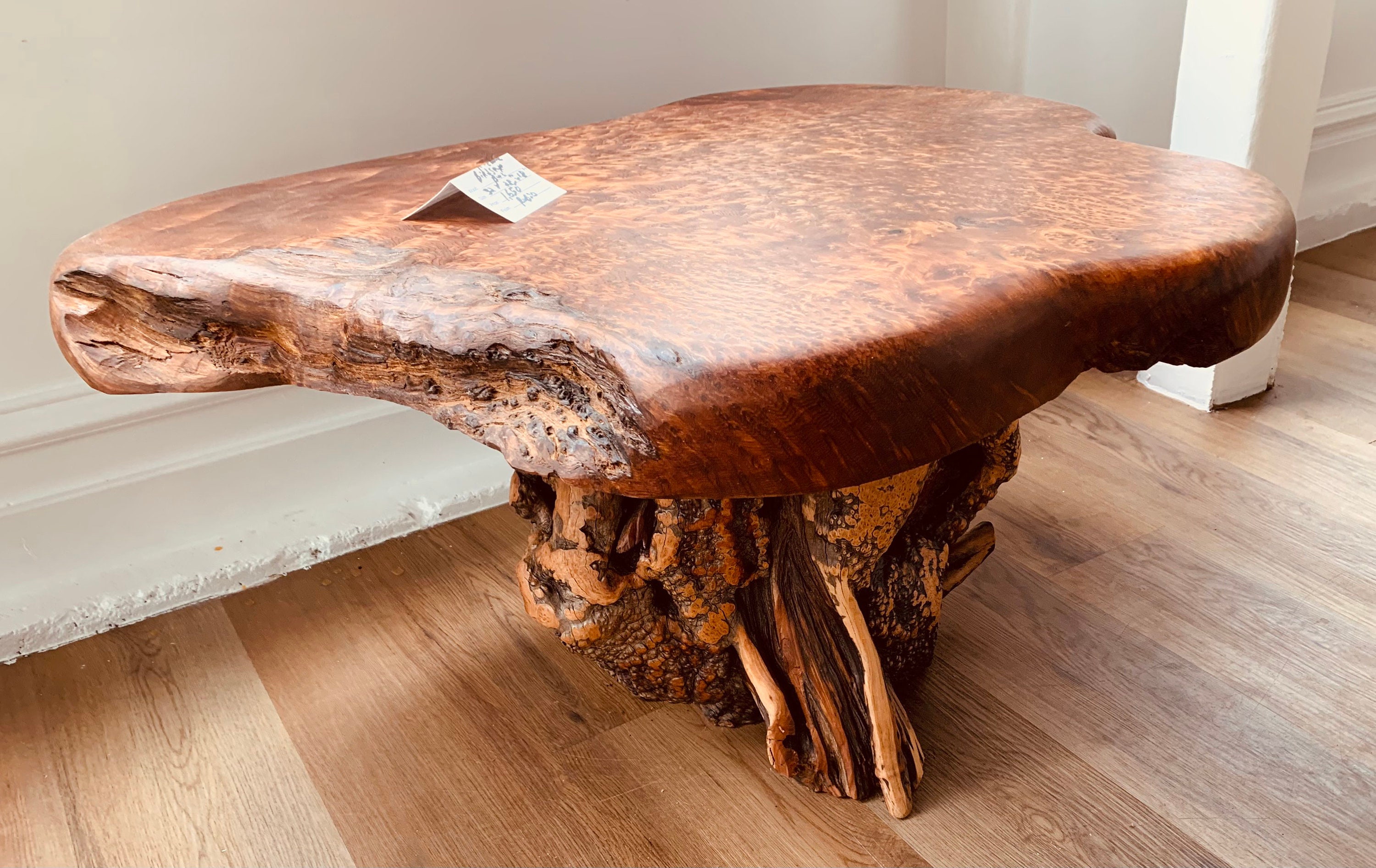 Redwood Lace Burl Coffee Table Etsy