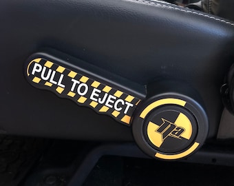 Pull To Eject Decal kit for Jeeps