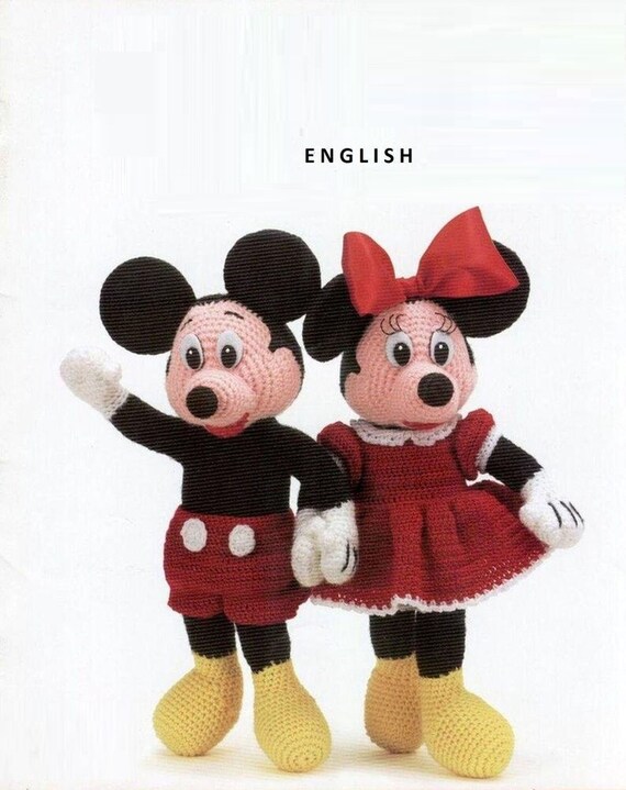 crochet minnie mouse doll
