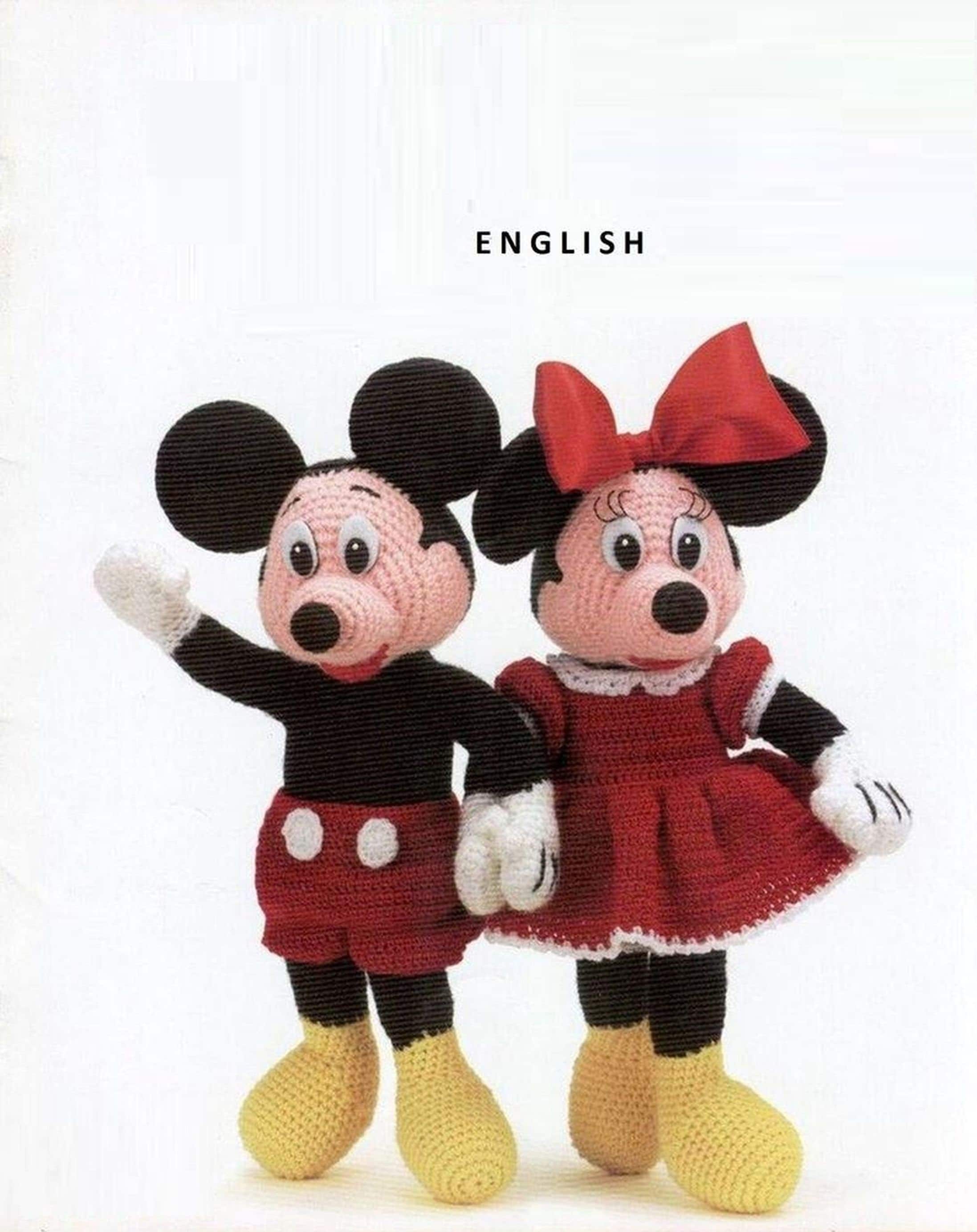 crochet minnie mouse doll