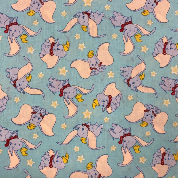 Disney Dumbo cotton fabric