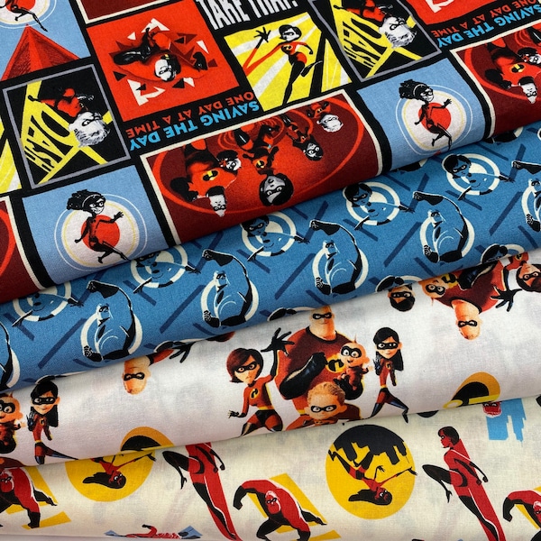 The Incredibles cotton fabric