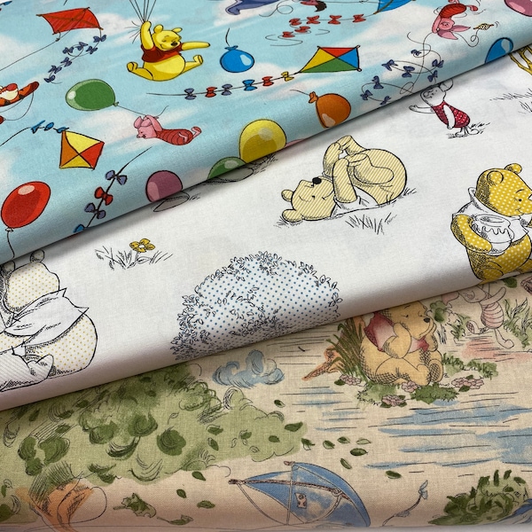 Winnie the Pooh Fabric Collection.