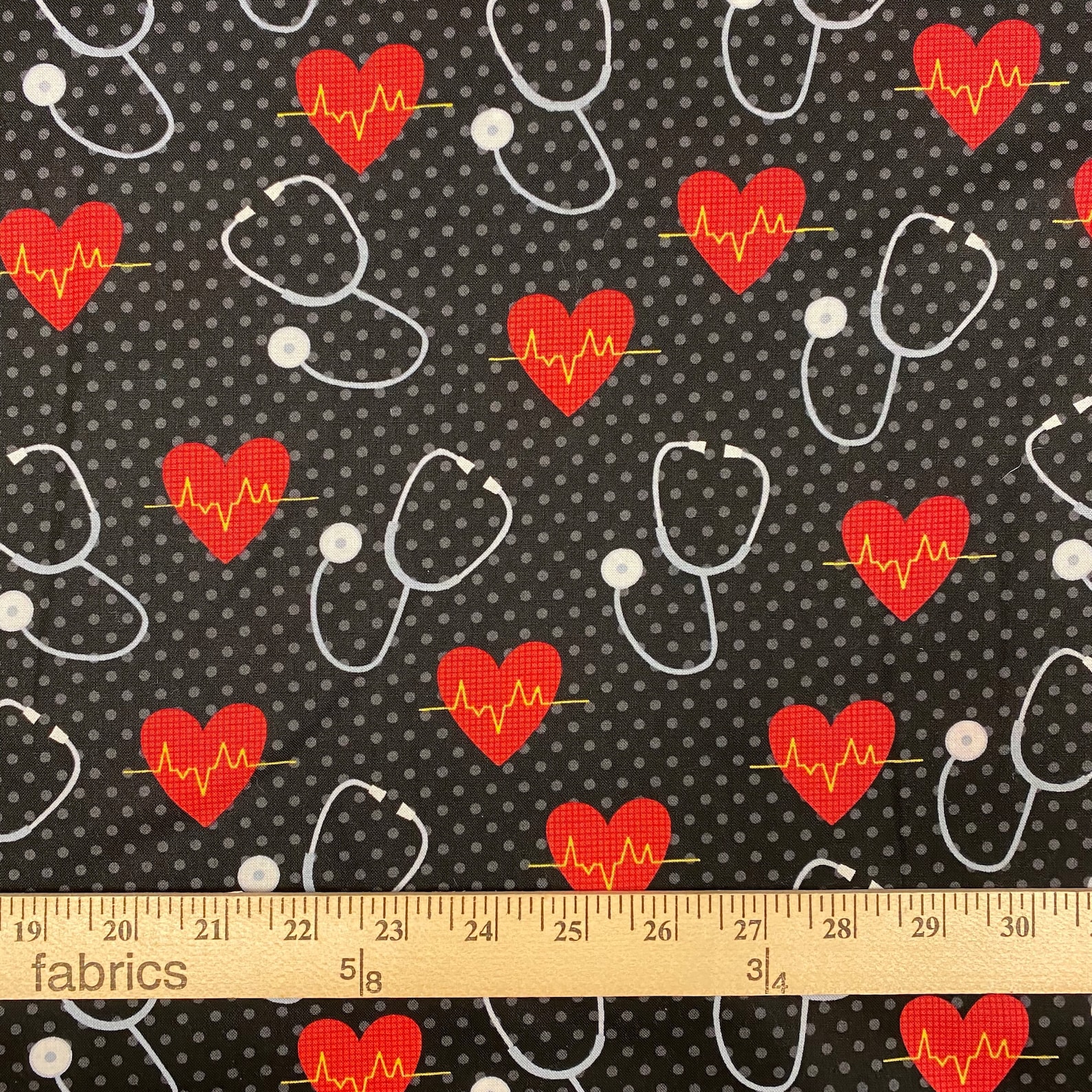 Medical Print Fabric. 100 Cotton. Sold by the Half Yard. Etsy