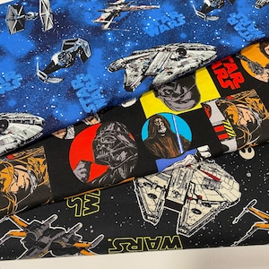Star Wars fabric collection. 100% cotton