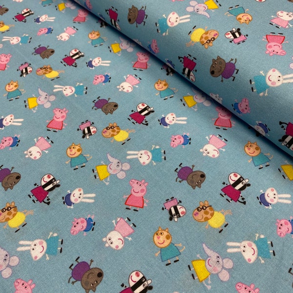 Peppa Pig Cotton Fabric