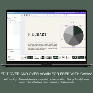 53 Page Luxury Aesthetic Slide Deck Webinar Creator | Editable Canva Template | Emerald Green Beige l Modern Minimal Online Course Template