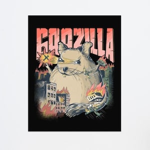 Goozilla Poster | Degu Gift