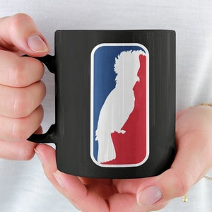 Cockatoo Bird 11oz Black Mug | Parrot Saying | Cockatoo Gift Cup