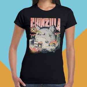 CHINZILLA Women's Softstyle Tee Chinchilla Gift | Chinchillas Owners Lady's Funshirt | Cute Dangerous Rodent Chinchilla Gifts