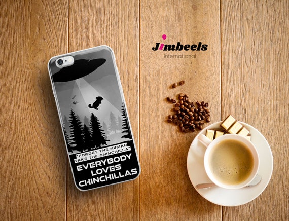 Chinchilla Abduction Ufo Alien Abduction Iphone Case Etsy