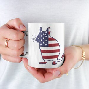 Degu USA Coffee Mug | Octodon Degus | Patriotic Degu | Flag United States Degu Gift Accessory | Degu Fun | Funny Degu Motif