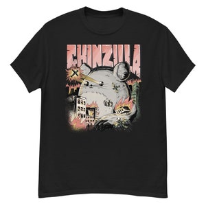 Funny Cool CHINZILLA Shirt up to 5XL Gift For Chinchilla Holders Chinchillas Owners Funshirt Short-Sleeve Unisex T-Shirt Cute Rodent
