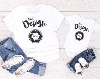 Download Mommy And Me Mockup Etsy